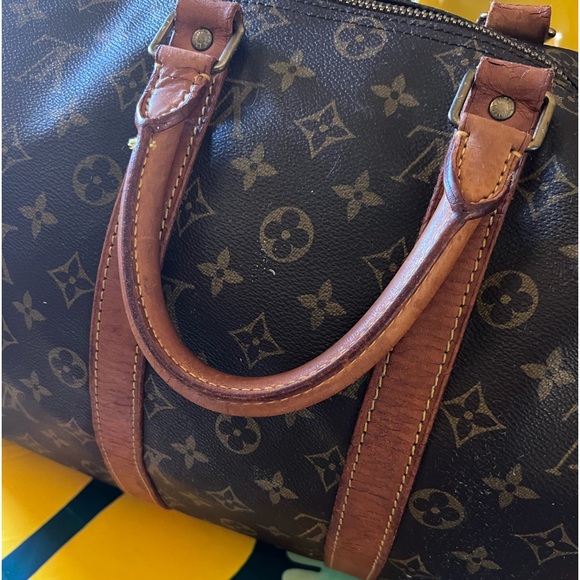 LOUIS VUITTON KEEPALL 45 BANDOULIERE W/LV STRAP DATE CODE-VI0974 - Picture 2 of 14